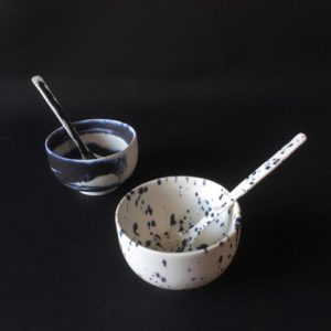 cat trochu ceramic-Rennes-bols-cuillères 3-porcelaine