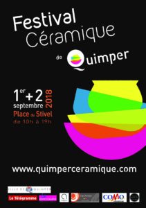 Affiche-Festival Céramique Quimper 2018